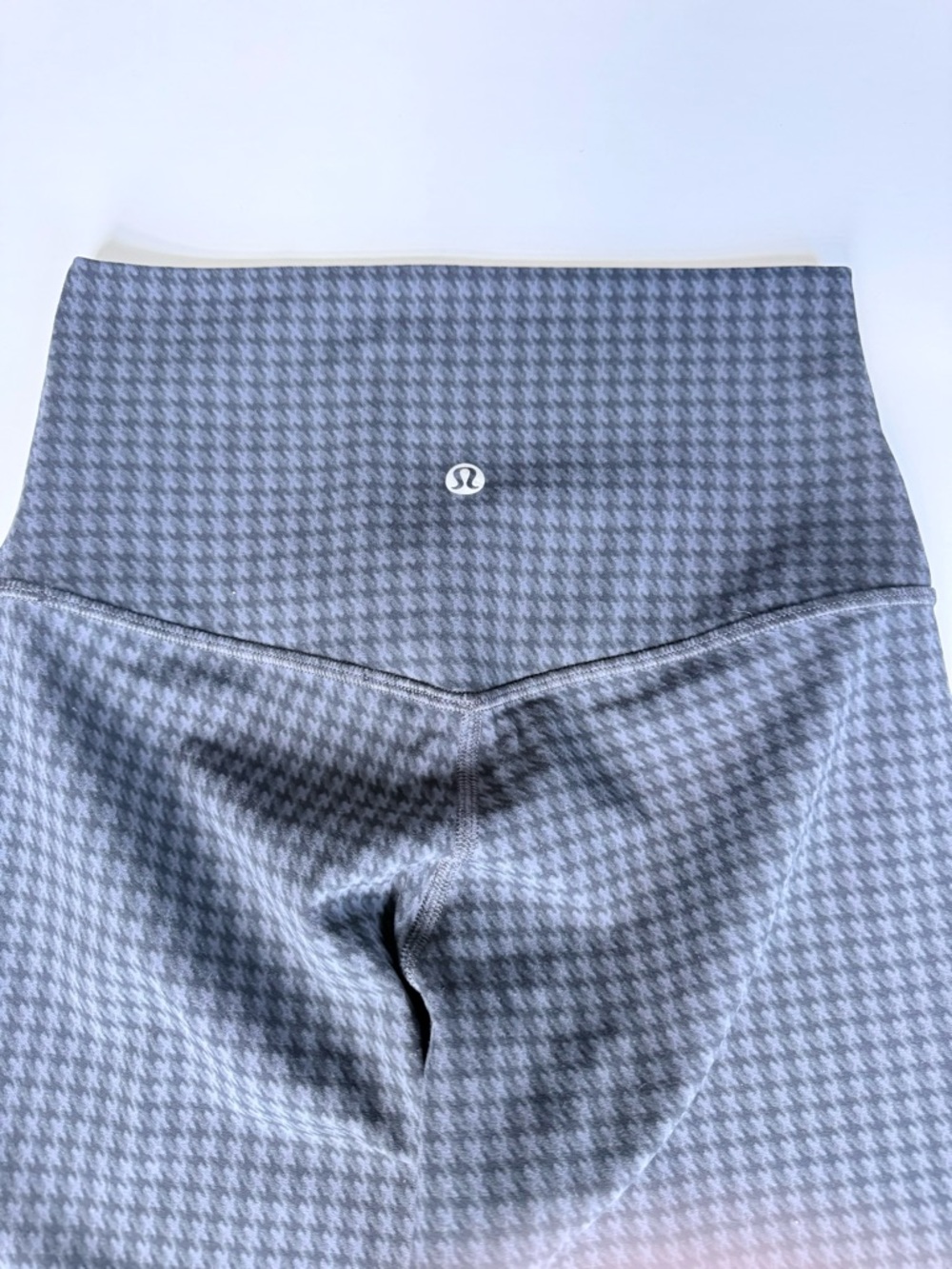 Lululemon Align High-Rise Pant 28", Micro Houndstooth Blue Multi | Size 4 - Picture 9 of 9